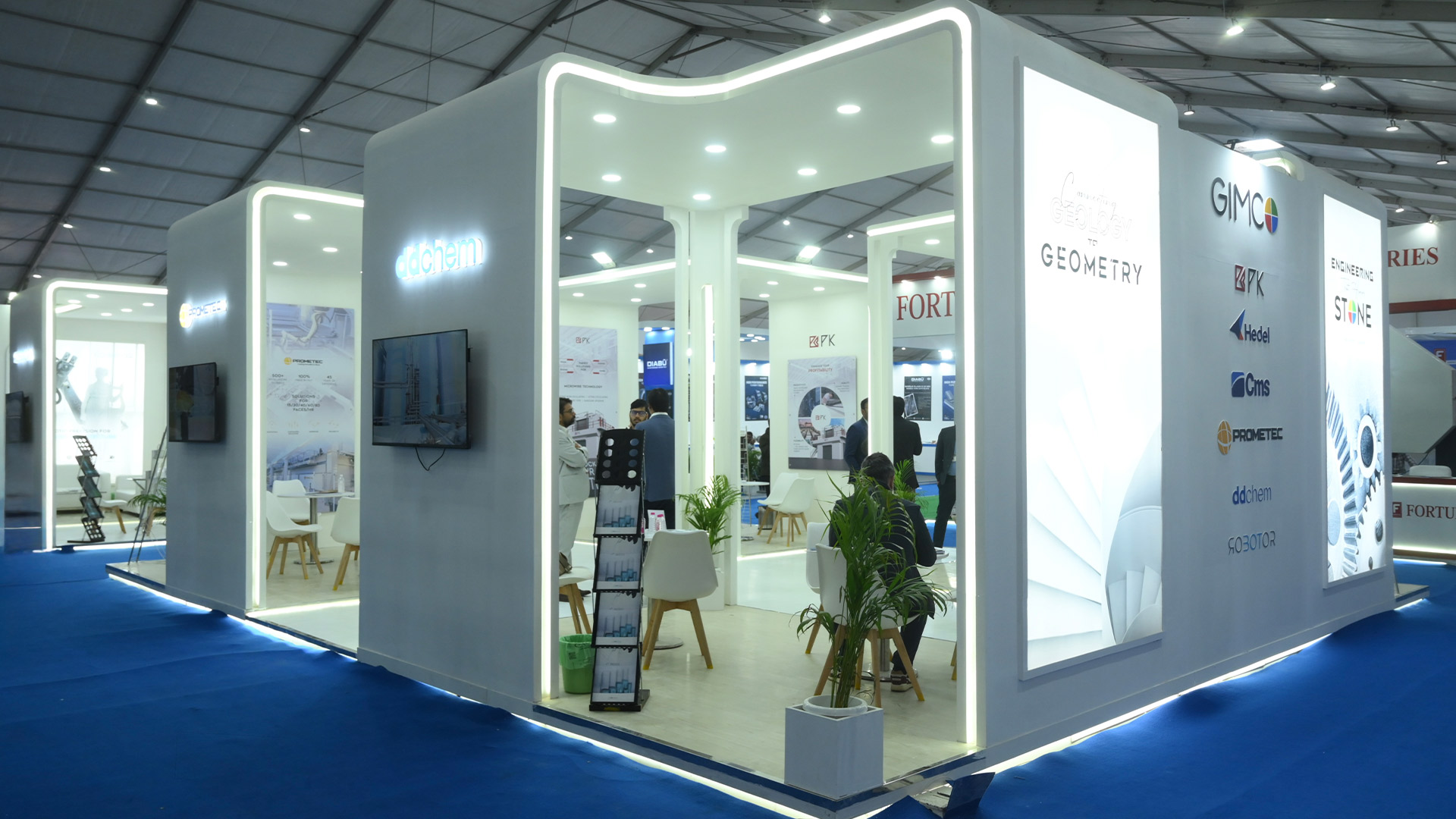 Prometec protagonista a Stonemart 2026: tecnologie avanzate per quarziti e mercato indiano della pietra naturale.